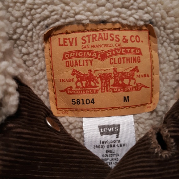 Levi Strauss corduroy boys jacket - Picture 2 of 5